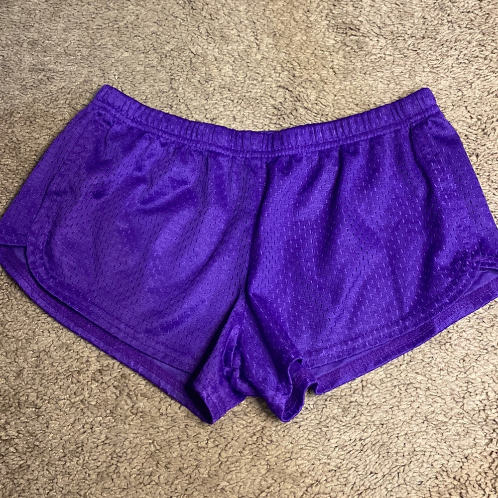 Soffe purple athletic shorts
